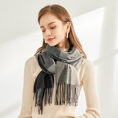 여성용 어반플렉스 체크 머플러