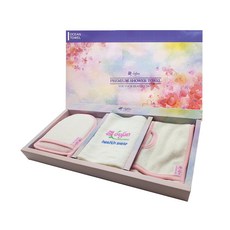 Oceantowel 高級沐浴3件組禮盒 + 購物袋, 混色, 1套