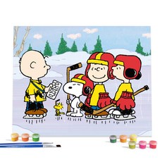 iLovePainting 花生漫畫 DIY 鑽石畫 40 x 50 cm, 公平競爭, 1個