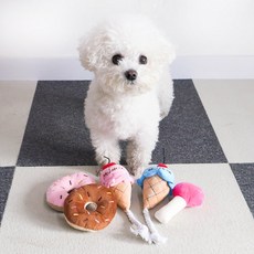 DING DONG PET 寵物甜點玩偶組, 混合顏色, 1套