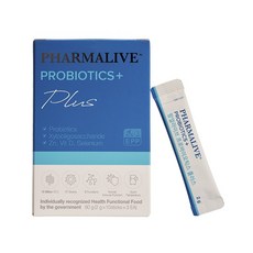 PHARMALIVE 益生菌粉隨身包 30入, 1盒, 60g