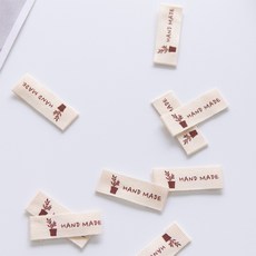 쏘잉스 棉質標籤 迷你花盆 手工製作 20g, 混合色, 100個