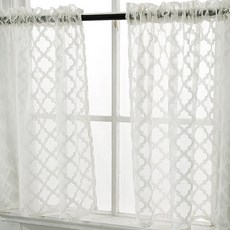 市場情緒晨光平衡窗簾, 堅果白