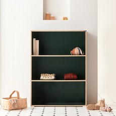 소르니아 아동용 롤리 교구장 방문설치, 딥그린, 3단