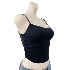 Fitwear 女款羅紋側邊抓皺瑜珈運動內衣