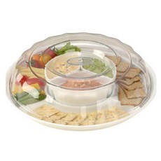 Harvest Festival派對盤子, 白色的, 1個