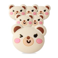 iclat加密狗門防撞墊, 6入, 眨眼熊款