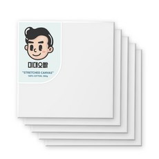 MD OBBAA 棉質畫布 正方形 40公分, 5個