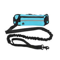 가또 반려동물 고탄성 런닝 메이트 스트랩 리드줄, 블루, 1개
