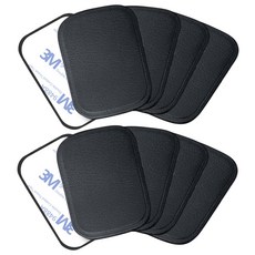 Olivo 手機PU皮革鋼片 1.25mm 方形, 10個, 黑色