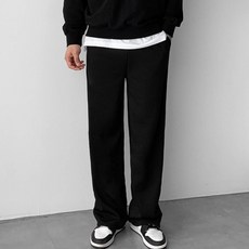 Zetta22 男士WTP日常寬版運動鬆緊長褲