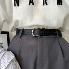 Dotif 女性免打孔簡約腰帶