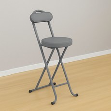 GAGU FEELING Ro Home Bar 吧檯椅, 灰色, 1個