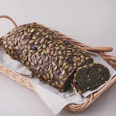 브로드카세 발효종 통밀 쑥 깜바뉴, 500g, 1개입, 1개
