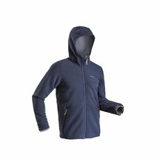 Quechua 男士徒步保暖抓絨拉鍊夾克 SH100