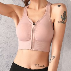 GLAM GONGGAM Diner前拉鍊式無鋼圈運動內衣