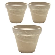 德國陶盆 花崗岩花盆, 單一顏色, 3個