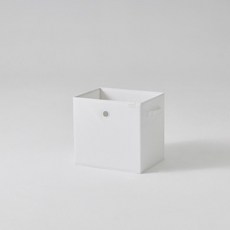 한샘 샘 폴리 수납 바스켓, 퓨어화이트, 1개