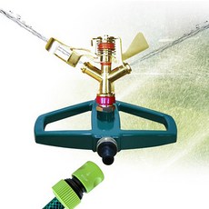 Danong 灑水器 DM-7 + 金屬底座 + 單噴嘴 3053 19mm用 套組, 混色, 1套