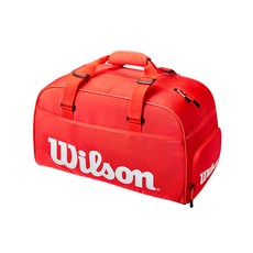 Wilson 網球羽毛球超級巡迴賽小號行李袋 WR8011001001, 紅色的