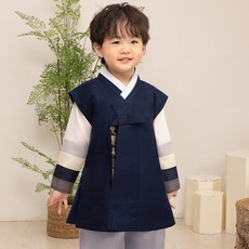 GAON BABY HANBOK 男童用 男童紗色緞 韓服套裝 AM198