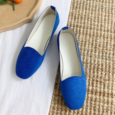 안다로미 플리스 플랫슈즈