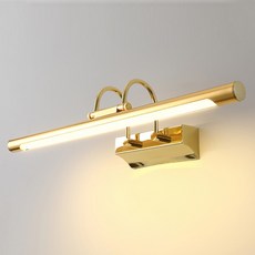 LED 갤러리 벽등 골드 대 15W, 전구색