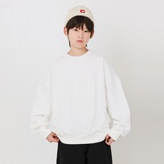 Jenny 兒童寬鬆素色刷毛大學T JN5001M