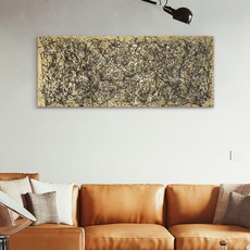 위모던 추상화 캔버스 인테리어 벽걸이 그림액자 잭슨폴록 Number 31