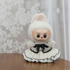 七時 Labubu 娃娃裝扮衣服 服飾 NO5, 1個, 混合顏色