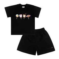 KIDSCREW 兒童糖果短袖 + 短褲套裝