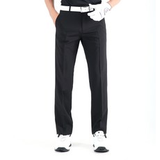 JEAN PIERRE 男士基本款無褶隱藏式鬆緊帶四向彈力高爾夫長褲 YCGJ920