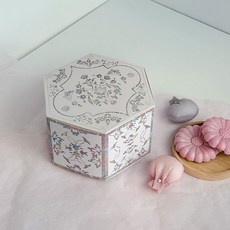 BEST PACK 軟螺鈿六角盒, 10個, 牛奶粉