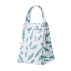 市集感性 熱帶便當袋 基本款 白色, 1個