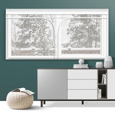 Acacia Living防風塑膠窗戶用 特大型 300*165cm, 1個
