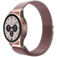 Sinjimoru Galaxy Watch 米蘭尼斯錶帶, 1個, 玫瑰紅
