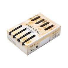 紙文化 Hello Art Calli Plus 明信片紙 30 雪白色 100張 + 4支毛筆組, 1套