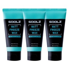 SDOLZ 啞光定型髮蠟, 80ml, 3個