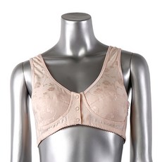 디노바시 자가드 앞후크 노와이어 빅사이즈 브라