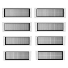 NUSIMBI 小米掃地機器人 第1代至第7代 / S5 MAX MAXV / S6 MAXV / PURE 相容替換濾網, 8個, 單一商品