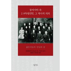 東亞中的2.8獨立宣言 其歷史意義：年輕人的相遇與夢想, 在日韓人歷史資料館, 三人