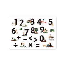 Comme moi 覺糖果數字拼圖, 1個, 17件