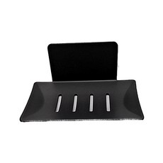 超級工廠 肥皂架 免釘膠款 灰色, 浴室收納好幫手, 1個