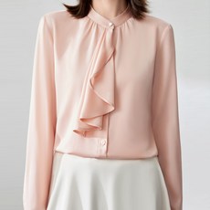 POPLARNC 女款Dayo荷葉邊上衣 P25FBL080418