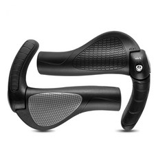 ERGON GP3 自行車握把, 黑色的, 1個