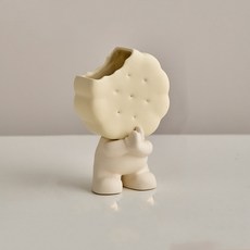 餅乾筆筒 桌面裝飾品 討厭餅乾, 單一顏色