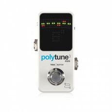 POLYTUNE 3 迷你複音調音器 吉他效果器, POLYTUNE 3 MINI, 白色