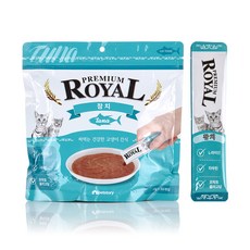 펫스토리로얄 프리미엄 스틱 고양이 간식 파우치형, 참치맛, 500g, 1개