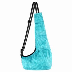 RaonToU 寵物簡約單肩背帶, 05牛津提花格紋