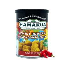 HAMAKUA 辣椒風味夏威夷果罐頭, 128g, 1罐